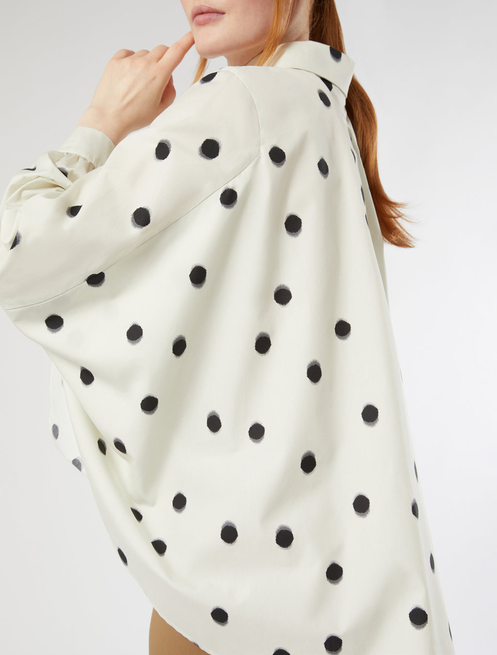 marina rinaldi cotton poplin tunic for woman