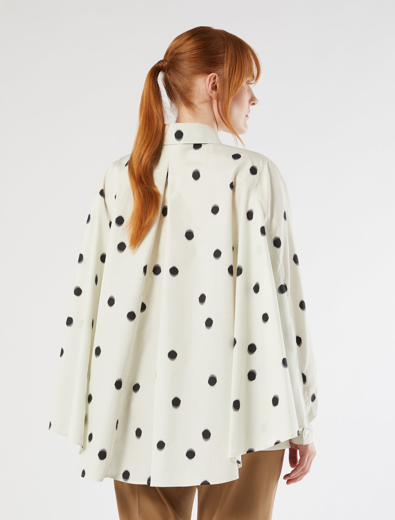 marina rinaldi cotton poplin tunic for woman