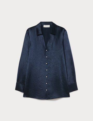Marina Rinaldi envers satin tunic for women