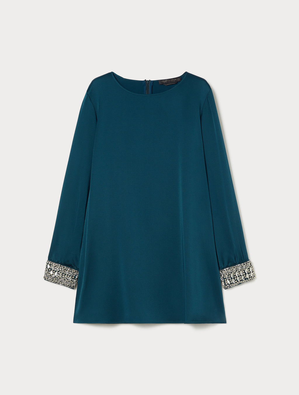 Crepe envers satin blouse