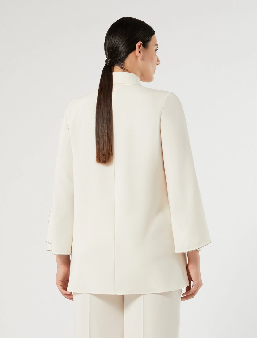 marina rinaldi Rhinestone-adorned cady tunic