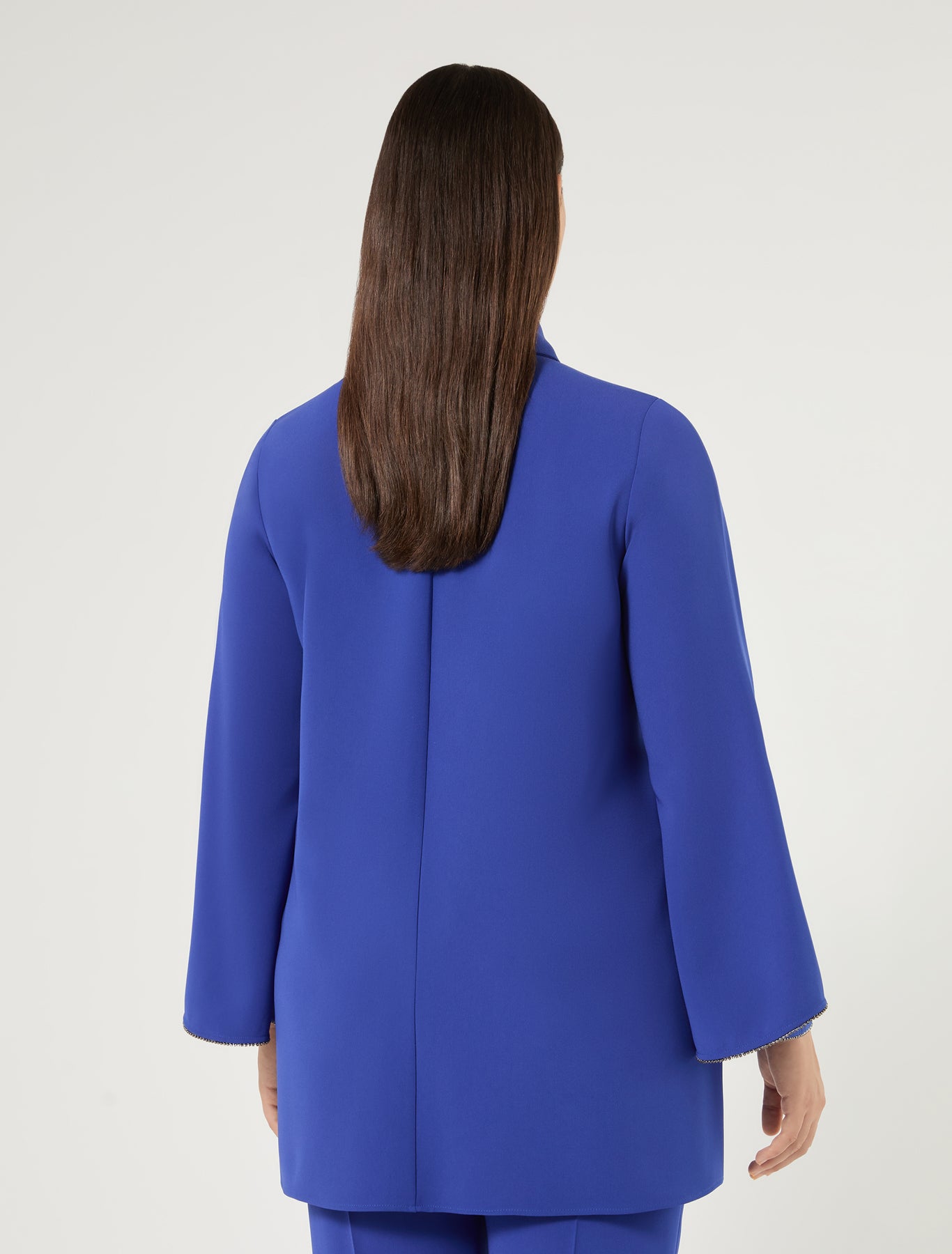 Marina Rinaldi rhinestone-adorned cady tunic for woman