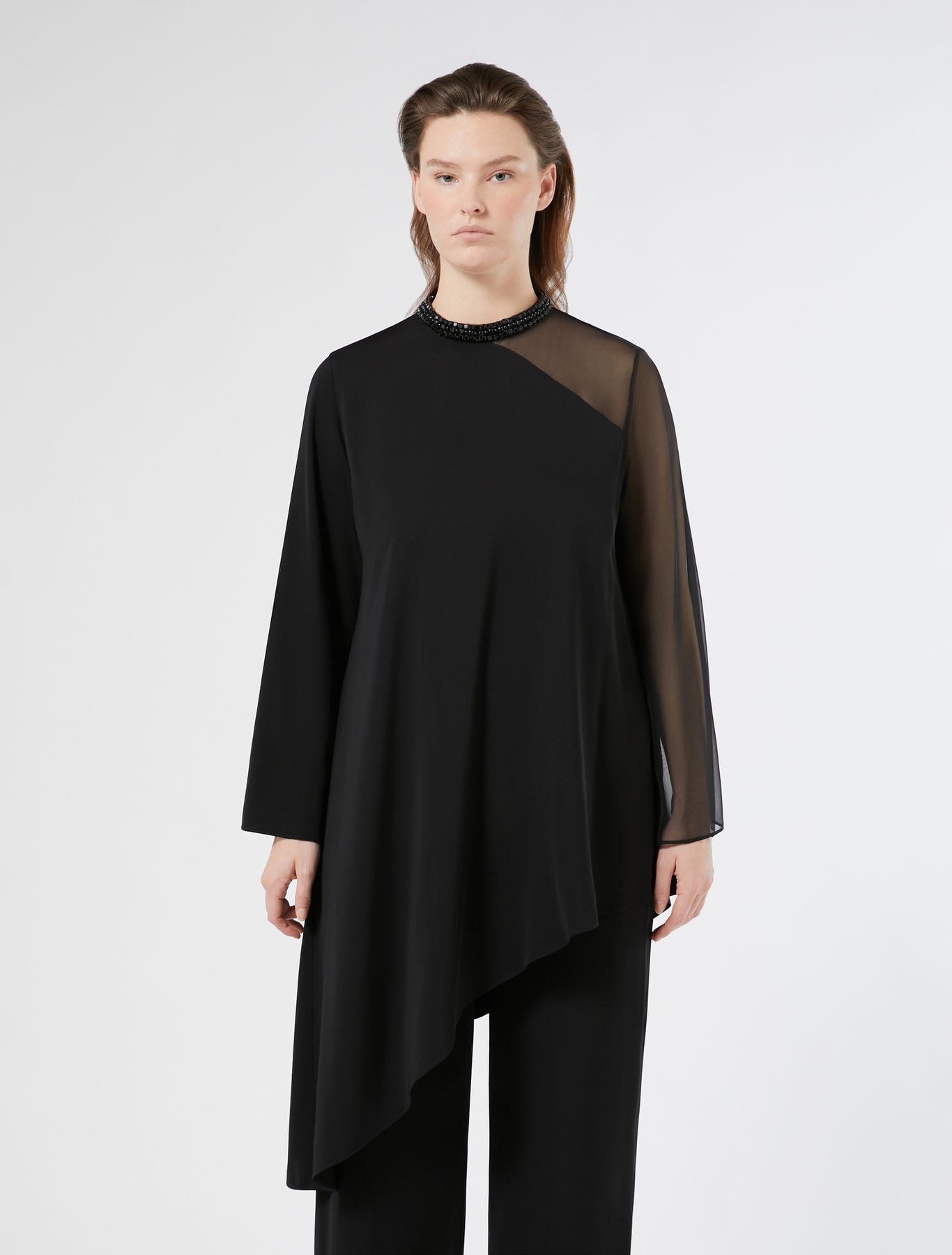 Cady tunic with embroidery