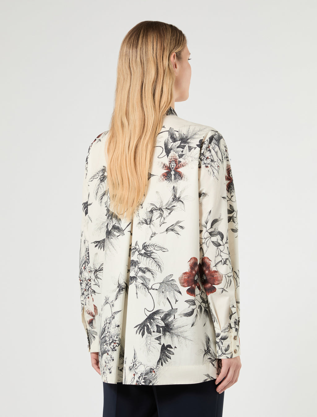 Marina Rinaldi cotton poplin tunic for woman