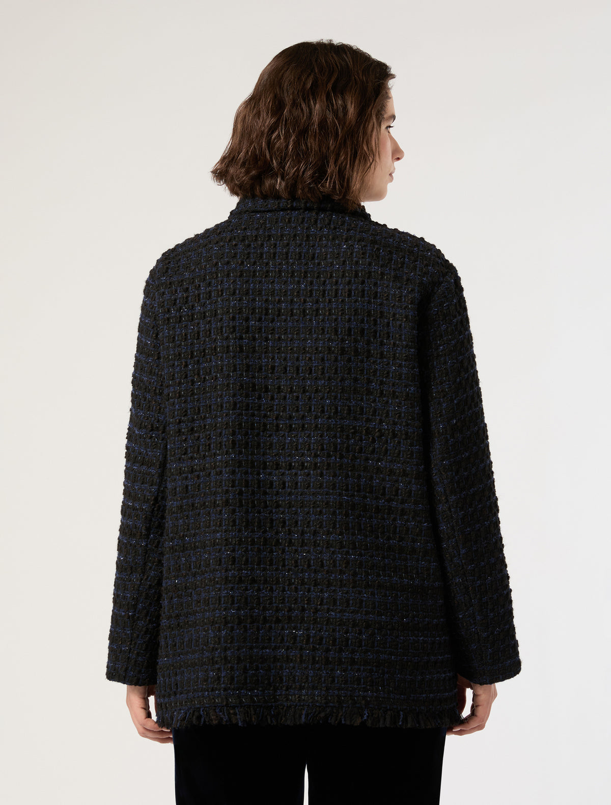 Marina Rinaldi bouclé fabric tunic for woman