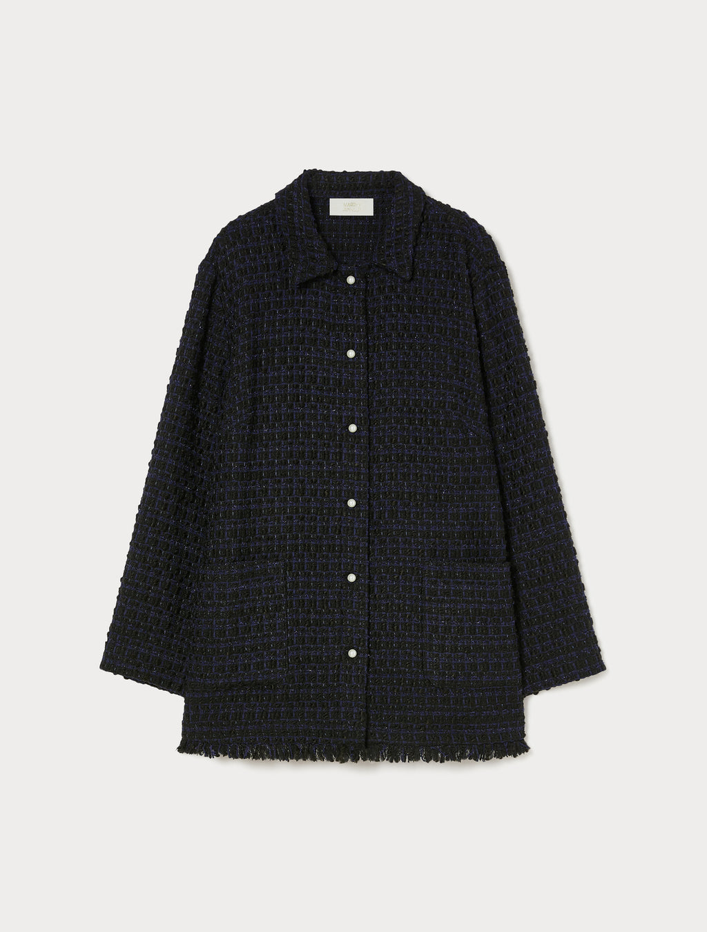 Marina Rinaldi bouclé fabric tunic for woman