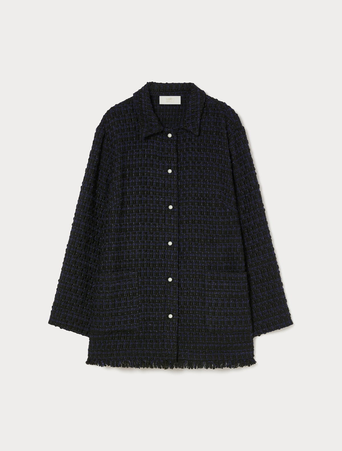 Marina Rinaldi bouclé fabric tunic for woman