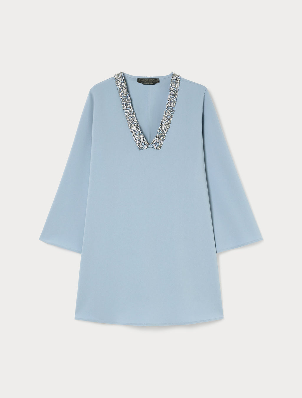 Rhinestone-adorned cady tunic