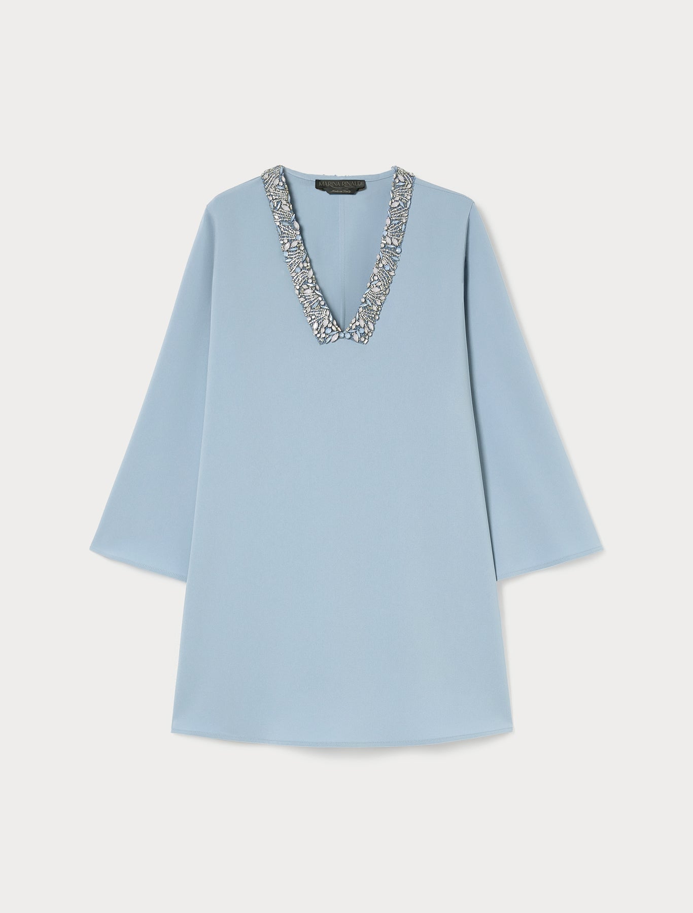 Rhinestone-adorned cady tunic