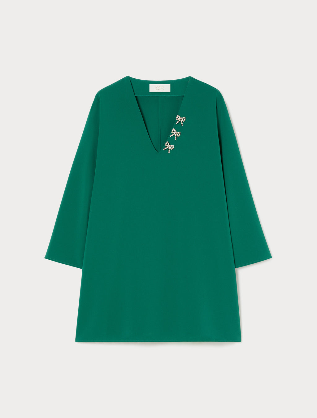 Marina Rinaldi embroidered cady tunic for woman