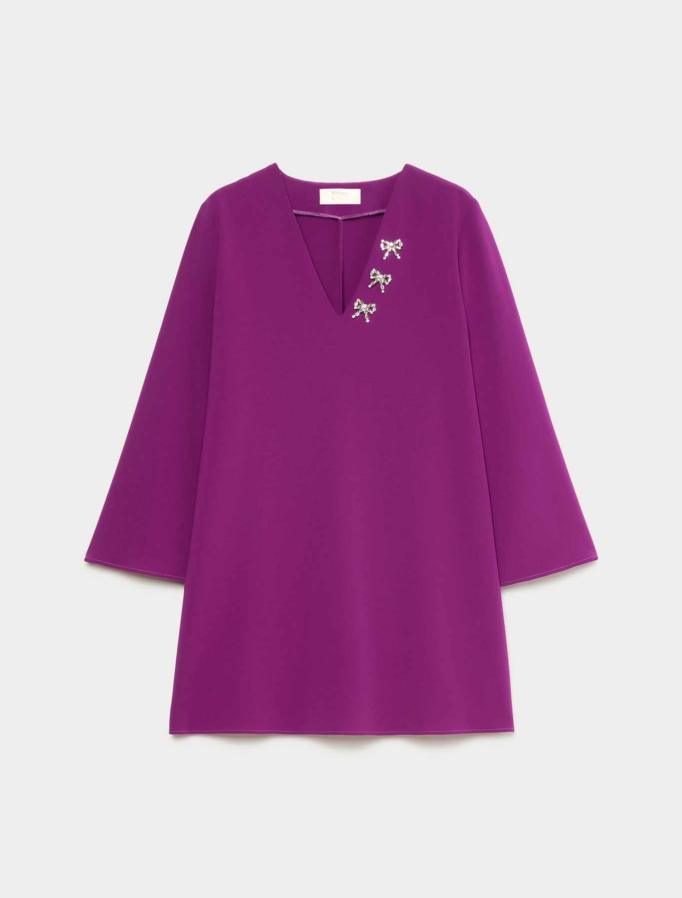 Marina Rinaldi embroidered cady tunic for woman