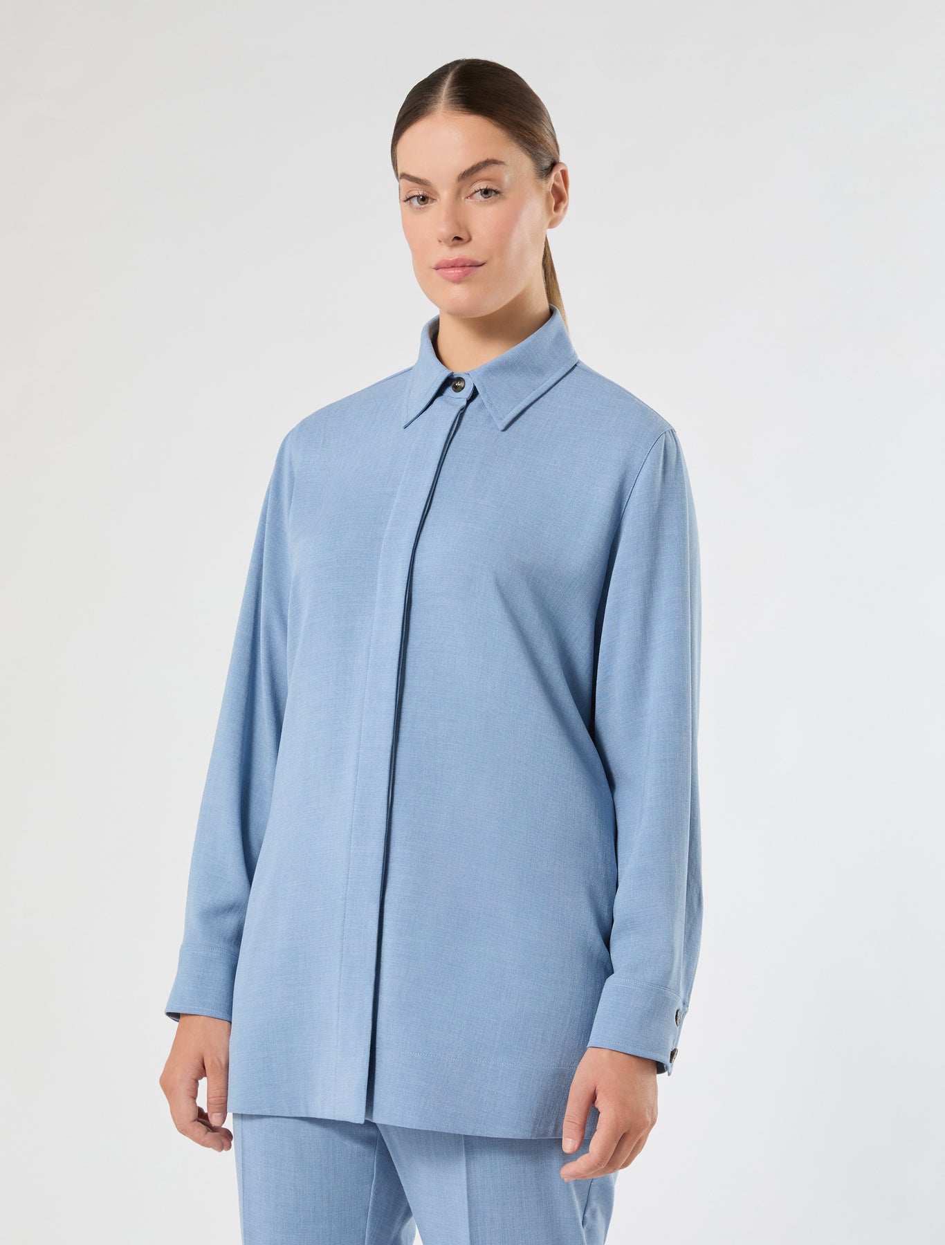 Marina Rinaldi mélange cady tunic for woman