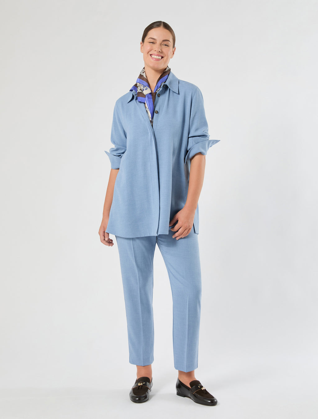 Marina Rinaldi mélange cady tunic for woman