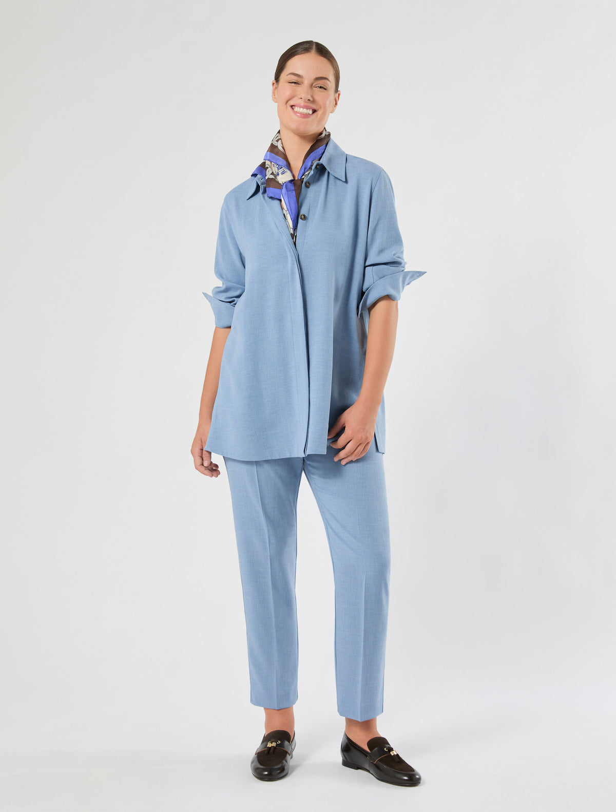 Marina Rinaldi mélange cady tunic for woman