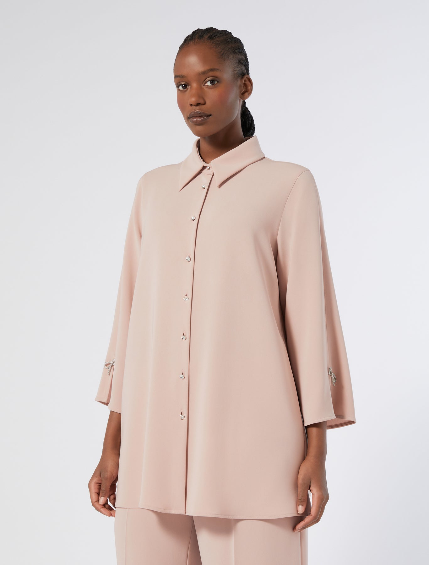 Cady tunic with rhinestones