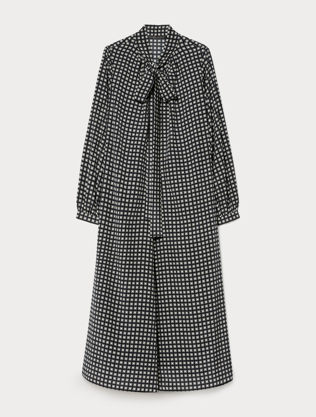 marina rinaldi silk crêpe de chine dress for woman
