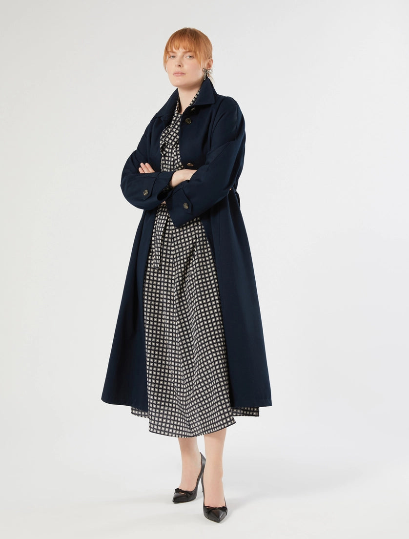 marina rinaldi silk crêpe de chine dress for woman