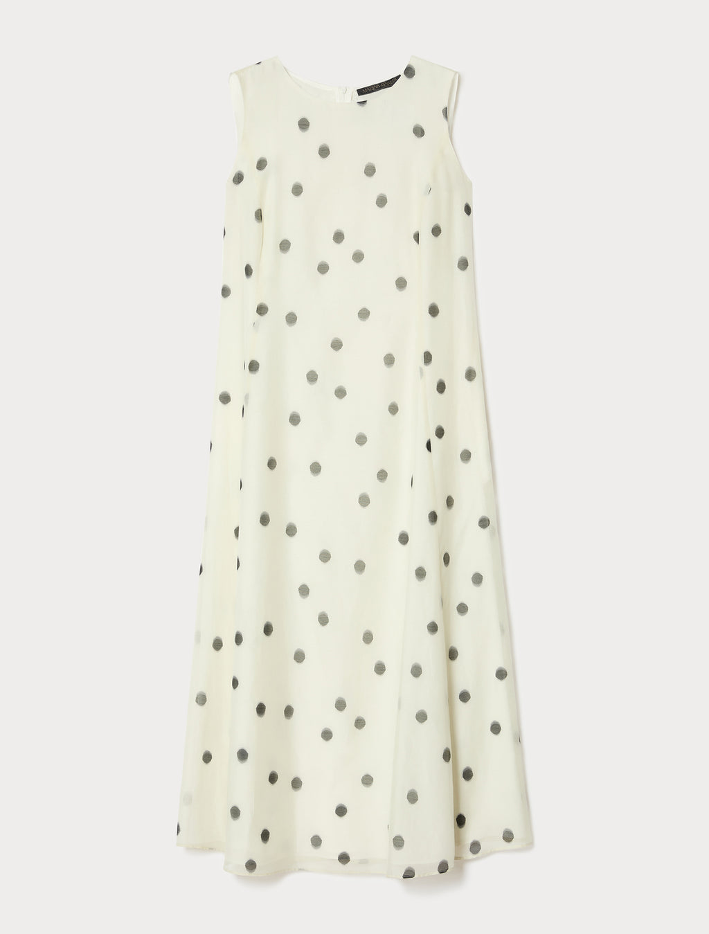 marina rinaldi silk voile dress for woman