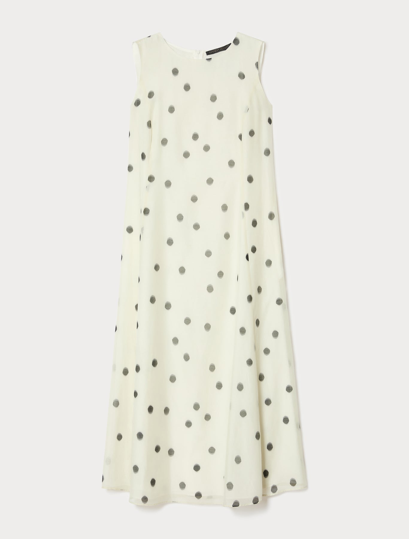 marina rinaldi silk voile dress for woman