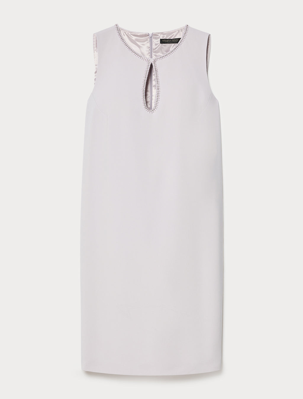 Embroidered cady dress