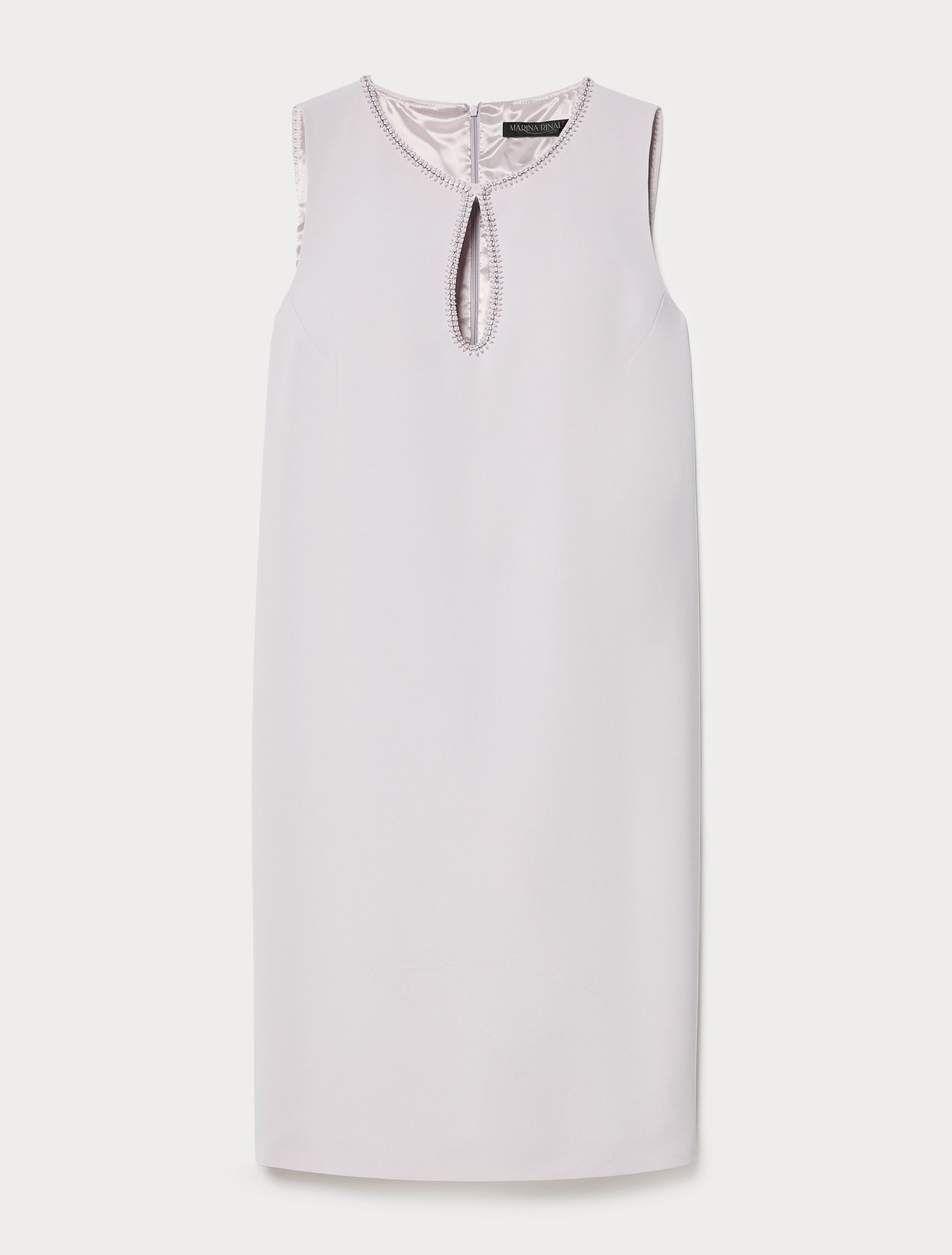 Embroidered cady dress