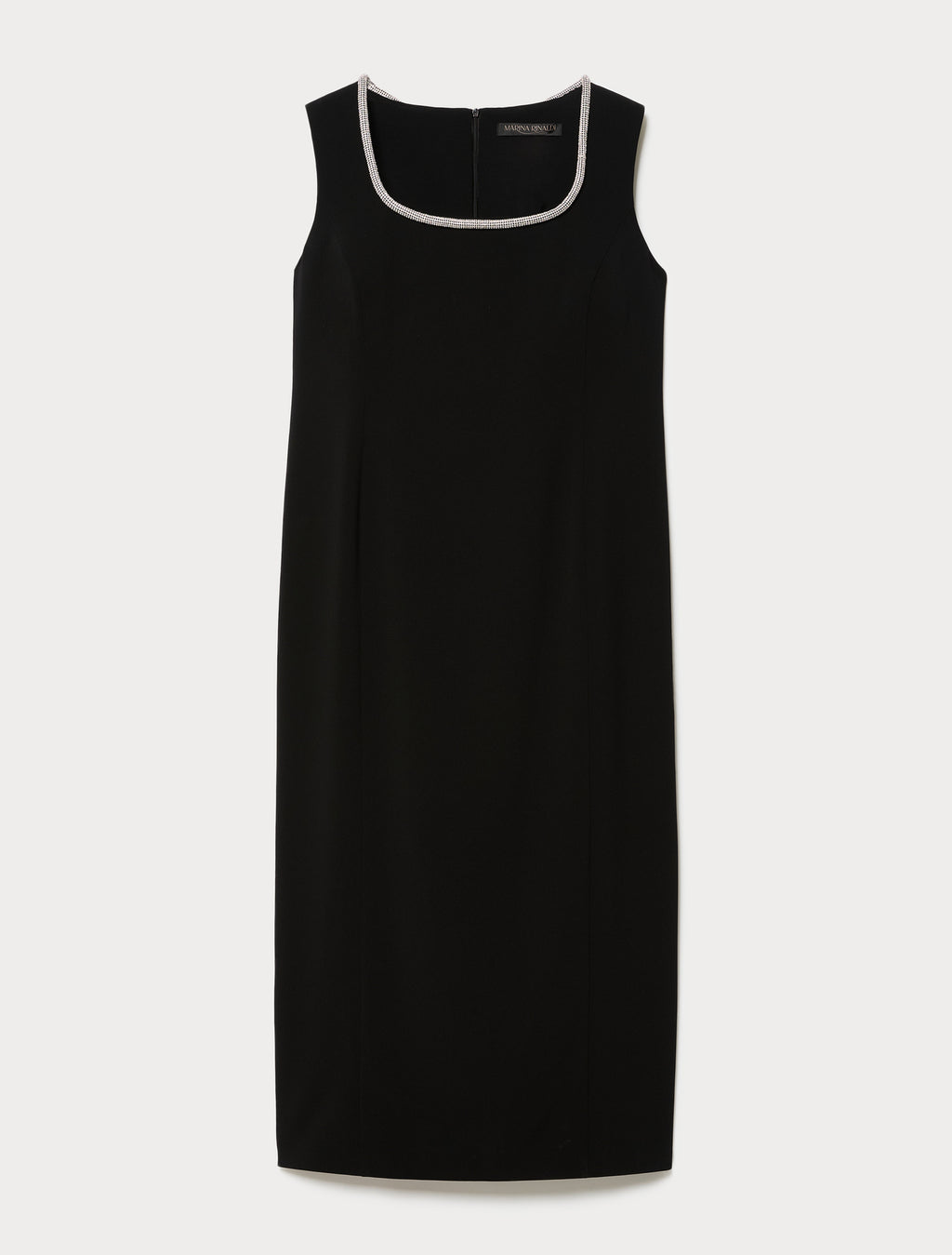 Embroidered cady dress