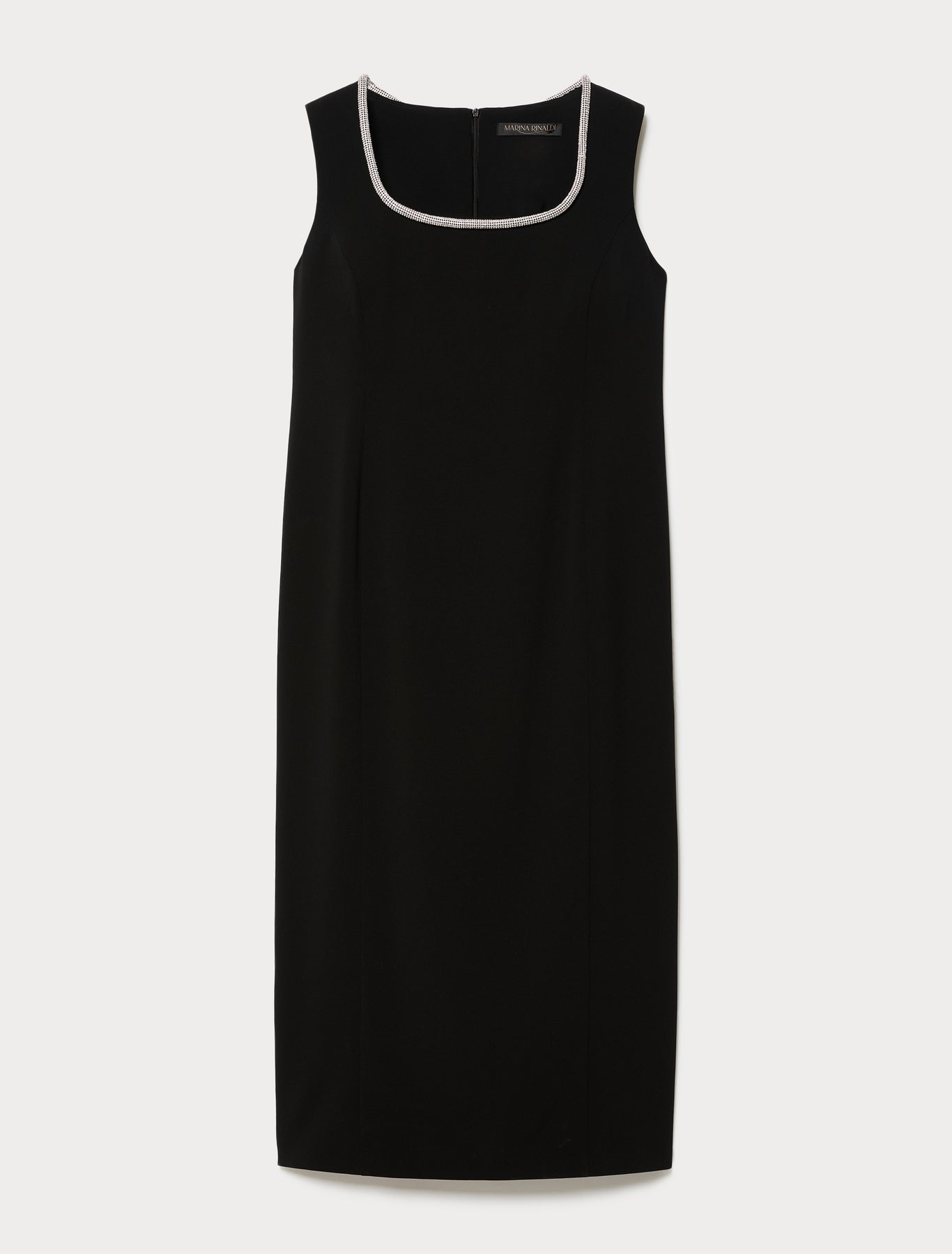 Embroidered cady dress