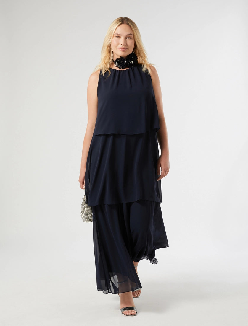 Crepe georgette dress