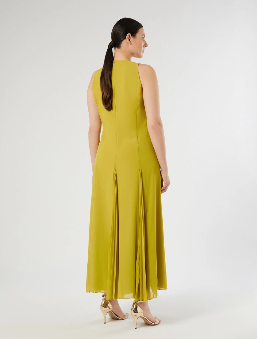 Macramé and rhinestone-adorned cady dress