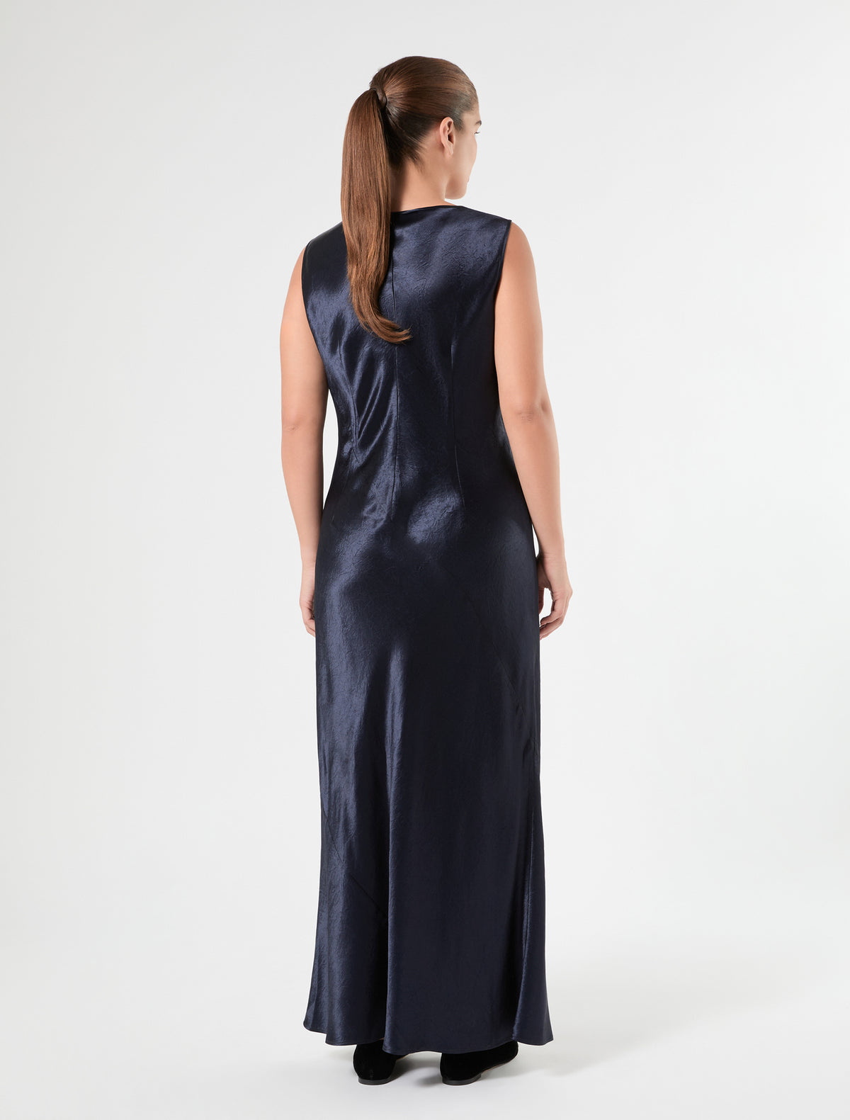Marina Rinaldi envers satin dress for woman