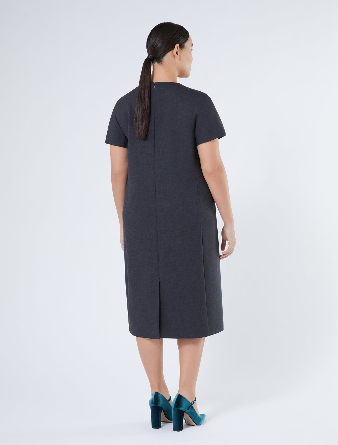 Pure woollen cloth dress