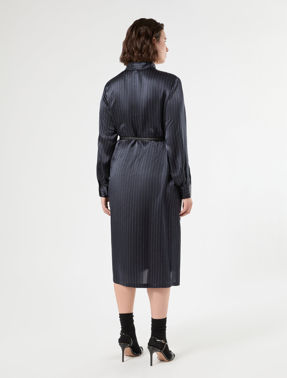Marina Rinaldi silk satin dress for woman