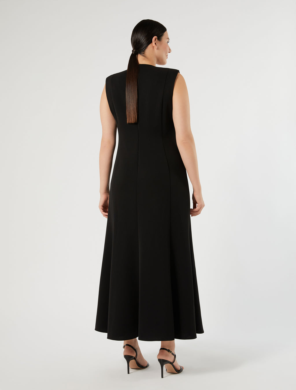 Marina Rinaldi embroidered cady dress for woman