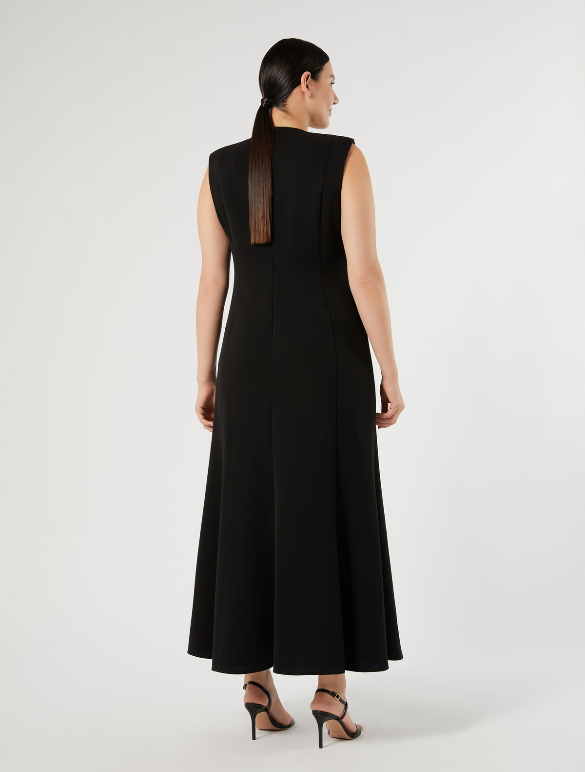 Marina Rinaldi embroidered cady dress for woman