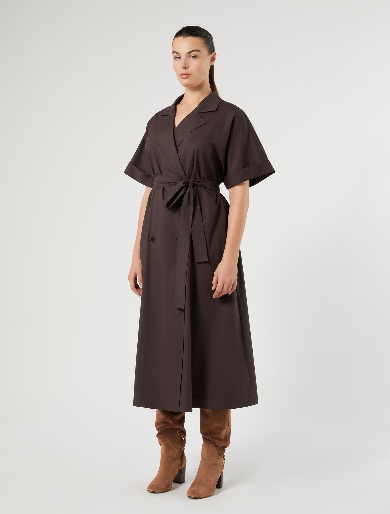 Marina Rinaldi cotton poplin dress for woman