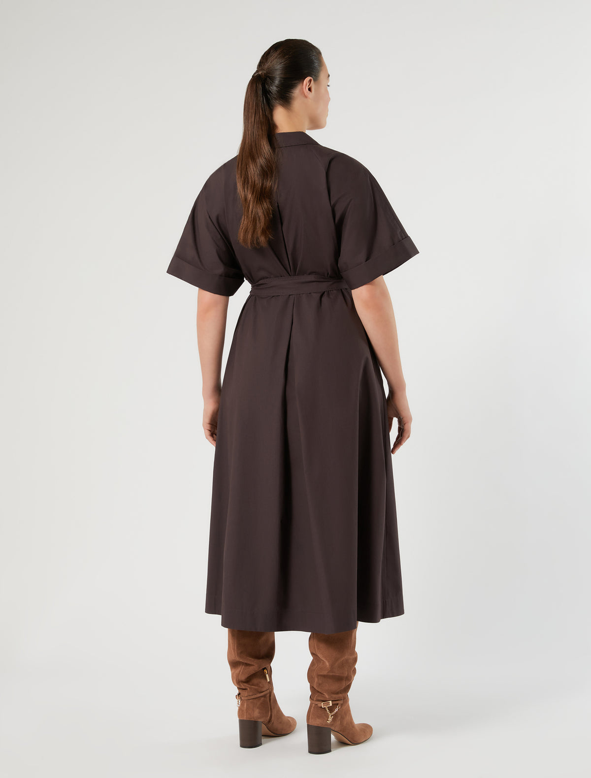 Marina Rinaldi cotton poplin dress for woman