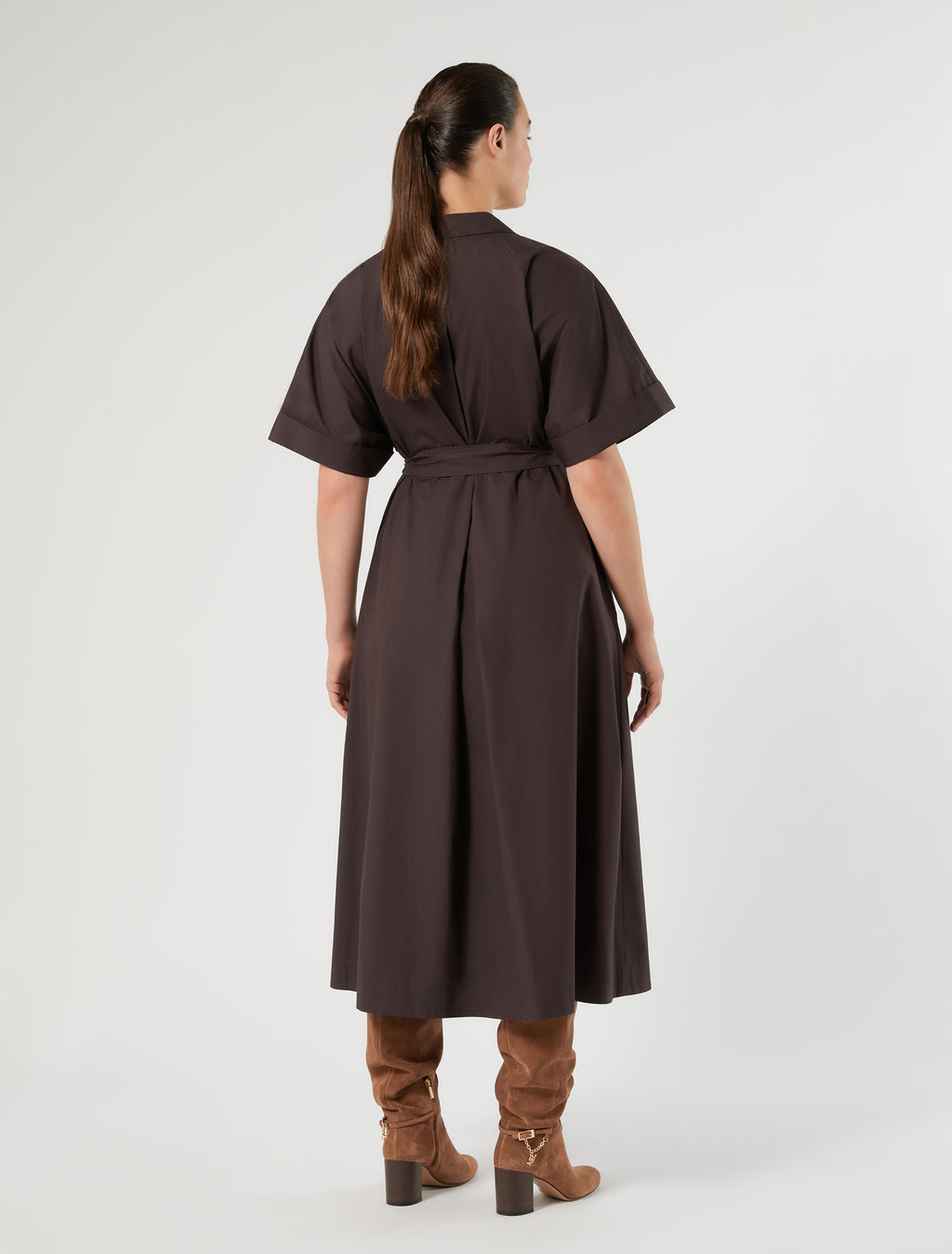 Marina Rinaldi cotton poplin dress for woman