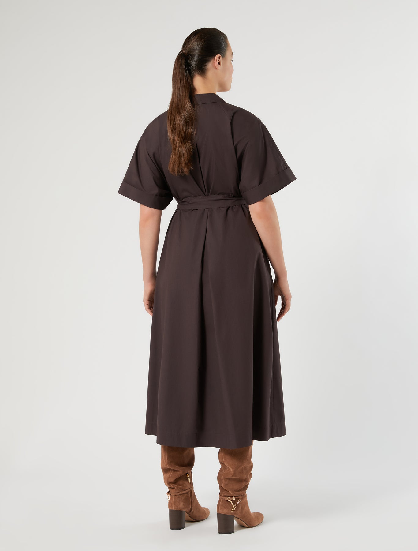 Marina Rinaldi cotton poplin dress for woman