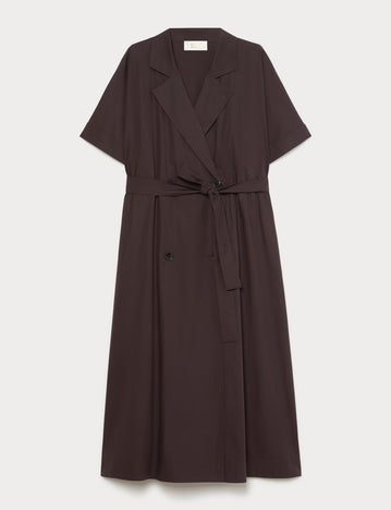 Marina Rinaldi cotton poplin dress for woman