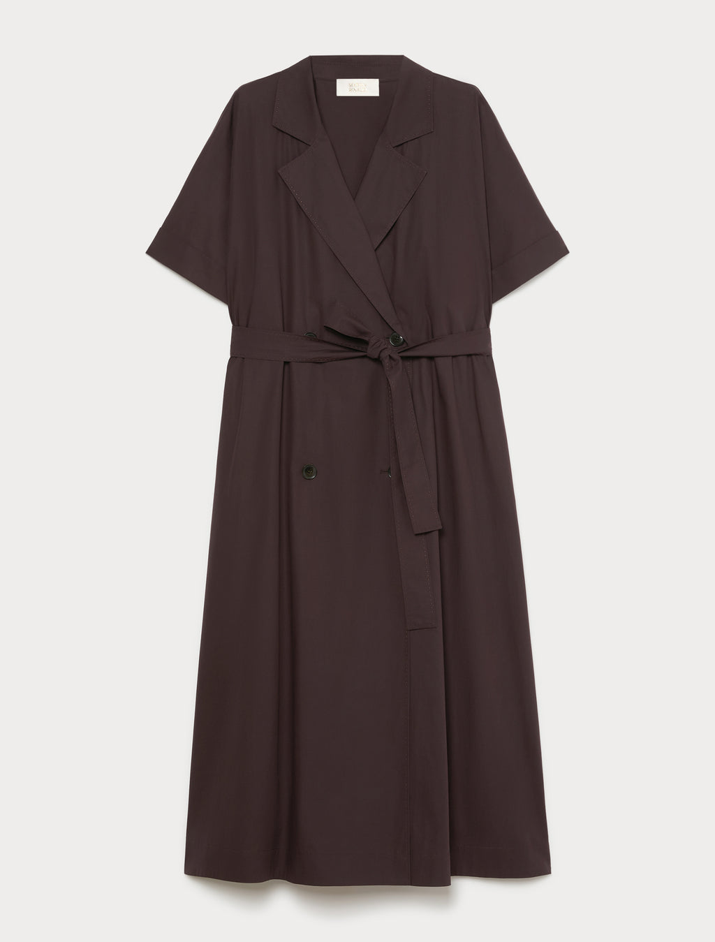 Marina Rinaldi cotton poplin dress for woman