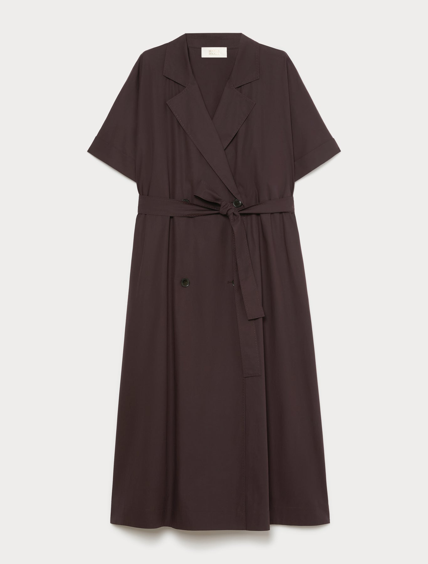Marina Rinaldi cotton poplin dress for woman