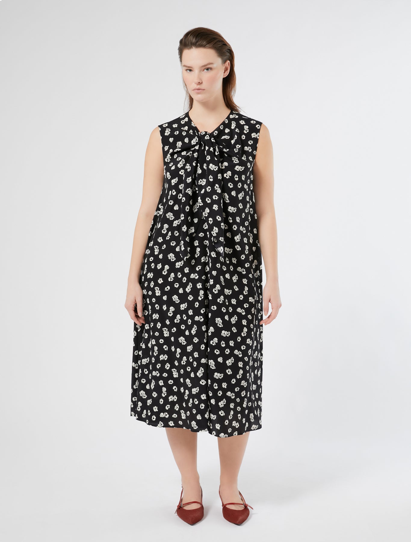 Silk crêpe de Chine dress