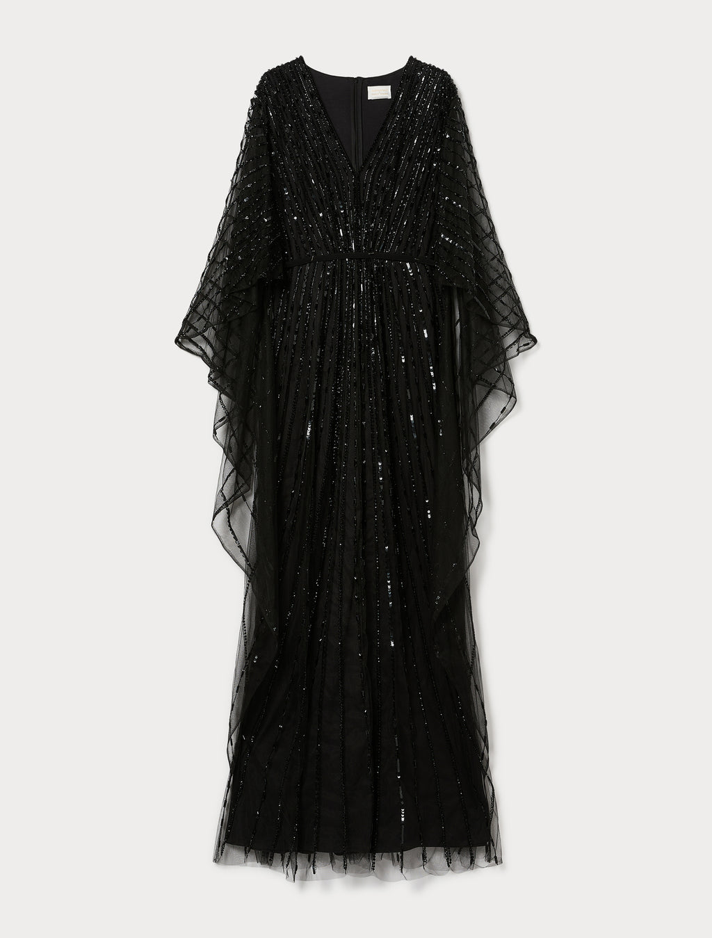 Marina Rinaldi kaftan dress in tulle with embroidery for woman