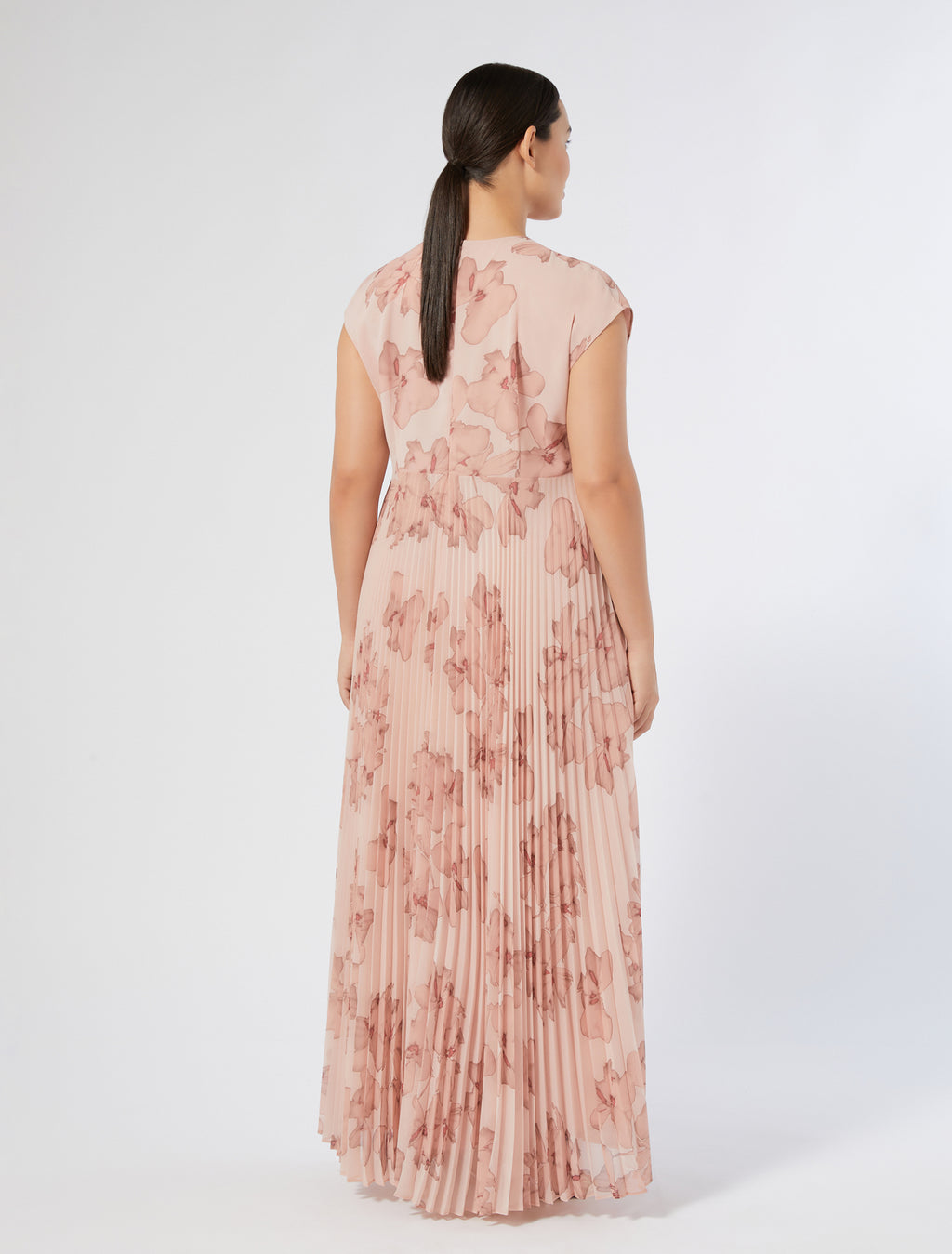 Long georgette dress