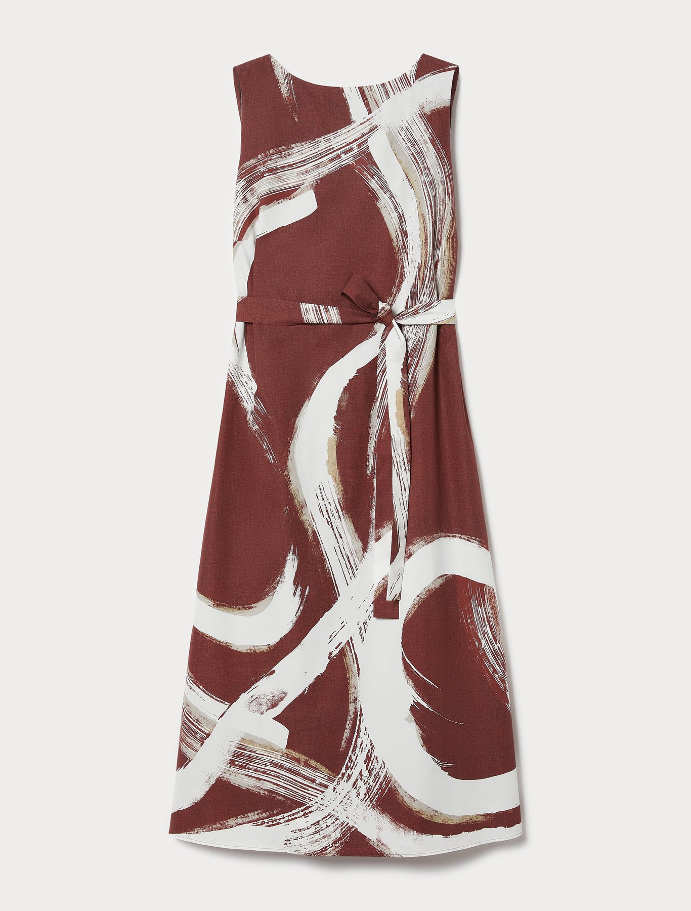 Marina Rinaldi poplin print dress for woman