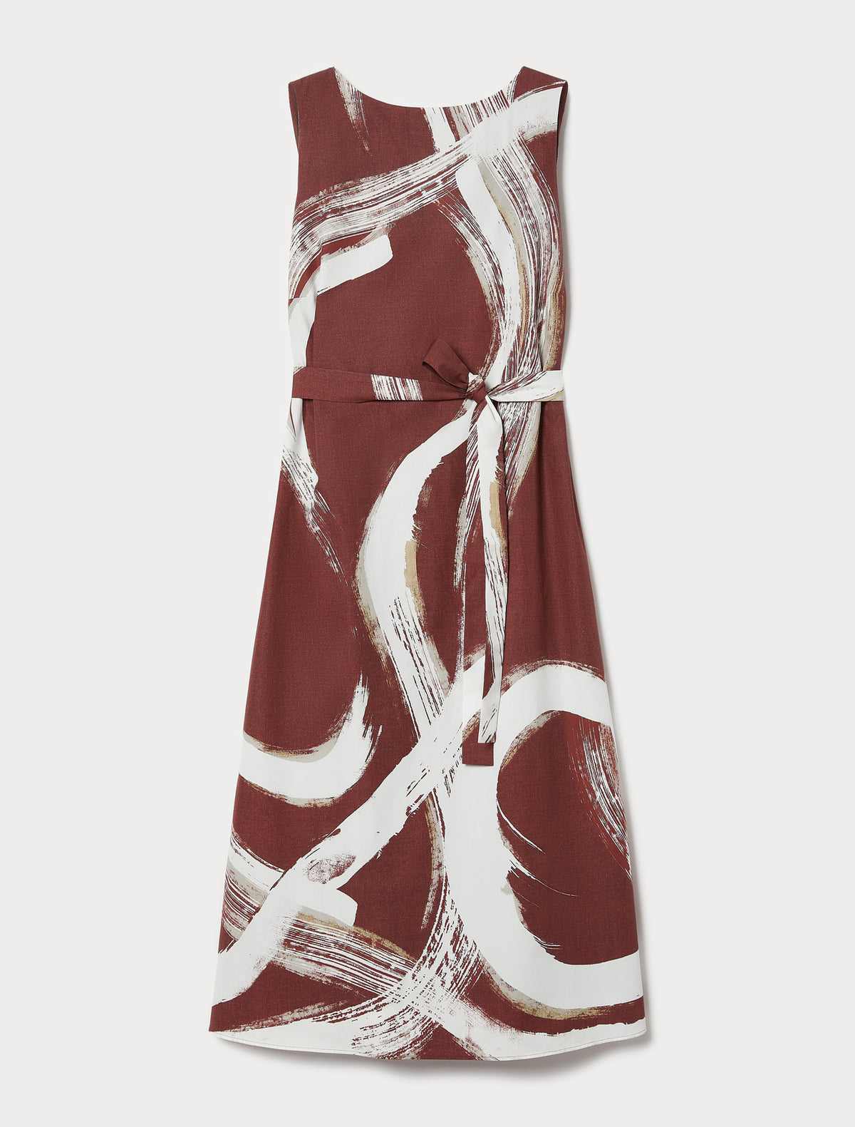 Marina Rinaldi poplin print dress for woman