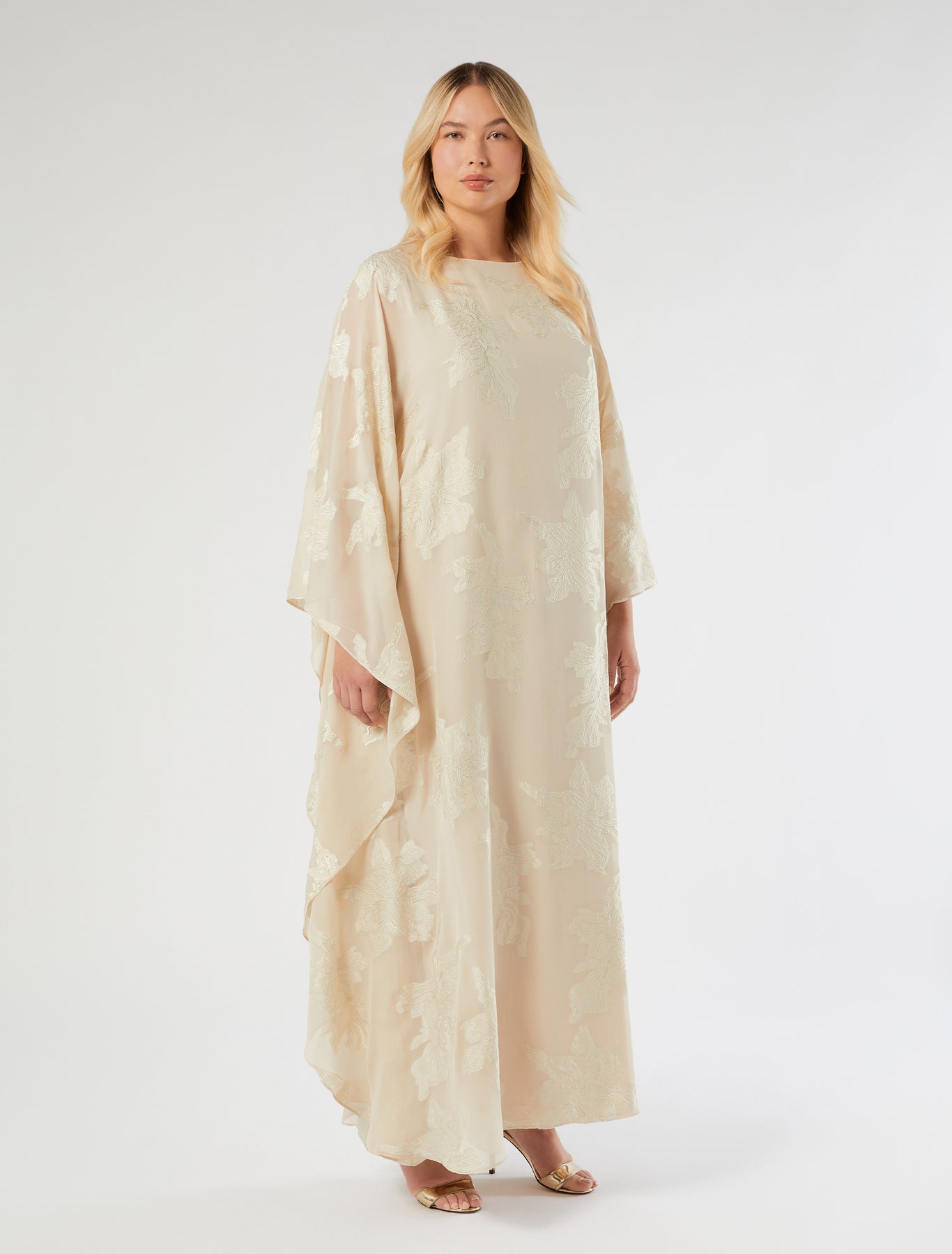 Fil coupé muslin dress