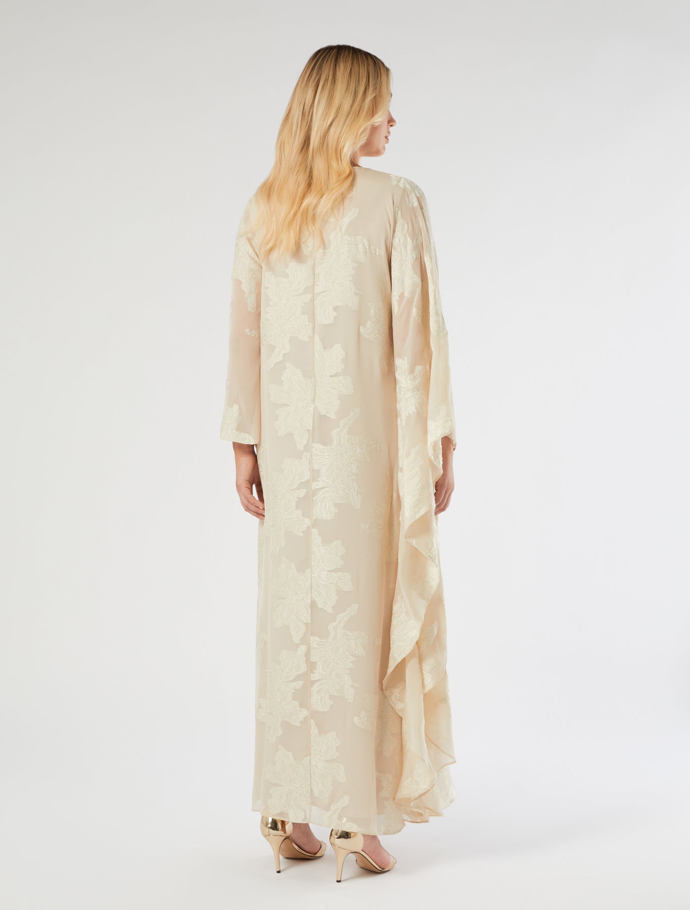 Fil coupé muslin dress