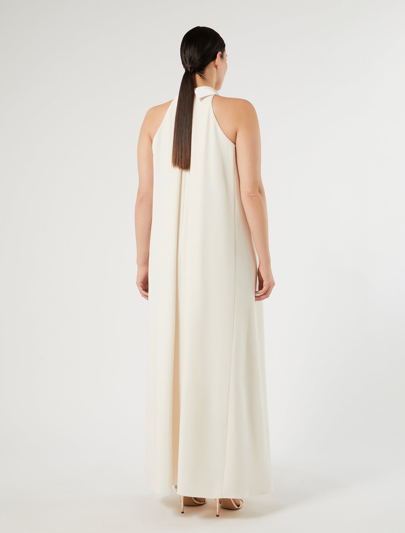 Marina Rinaldi cady and satin dress for woman