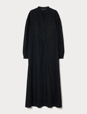 Organic cotton poplin dress